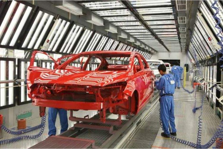 汽(qi)車烤漆車間應用